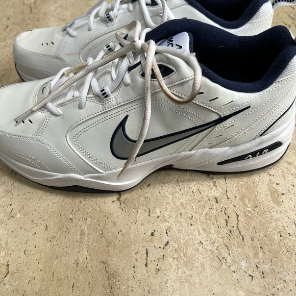NIKE AIR MONARCH 4E FULL LENGTH AIR WHITE DAD SNEAKERS SIZE 13 main image 9